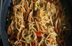 Spaghetti med kylling